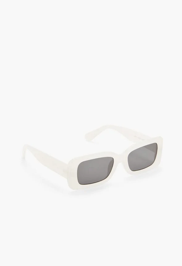 Large Rectangular Sunglasses - Image 3