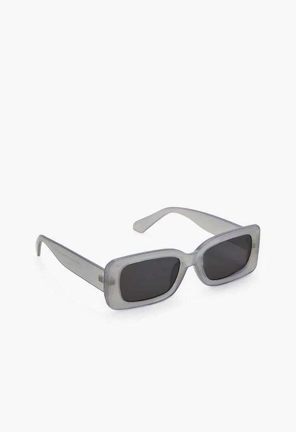 Large Rectangular Sunglasses - Image 2