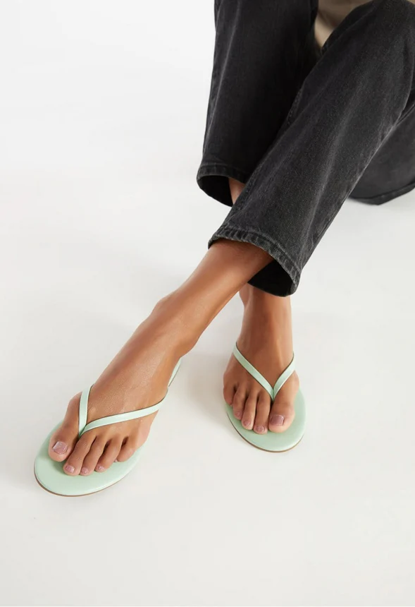 Layla Flat Thong Sandal - Image 2