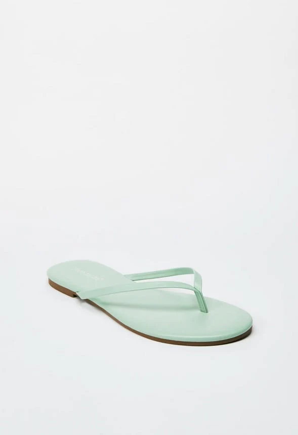 Layla Flat Thong Sandal - Image 3