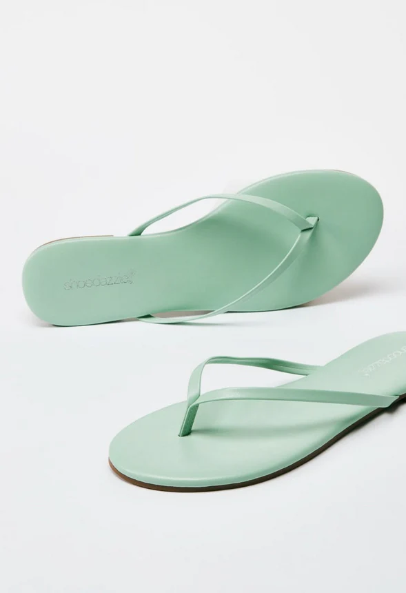 Layla Flat Thong Sandal - Image 6