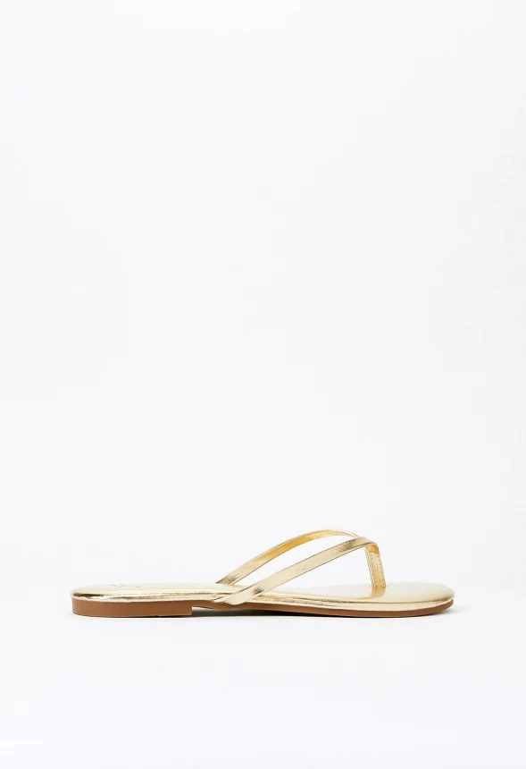 Layla Flat Thong Sandal - Image 5