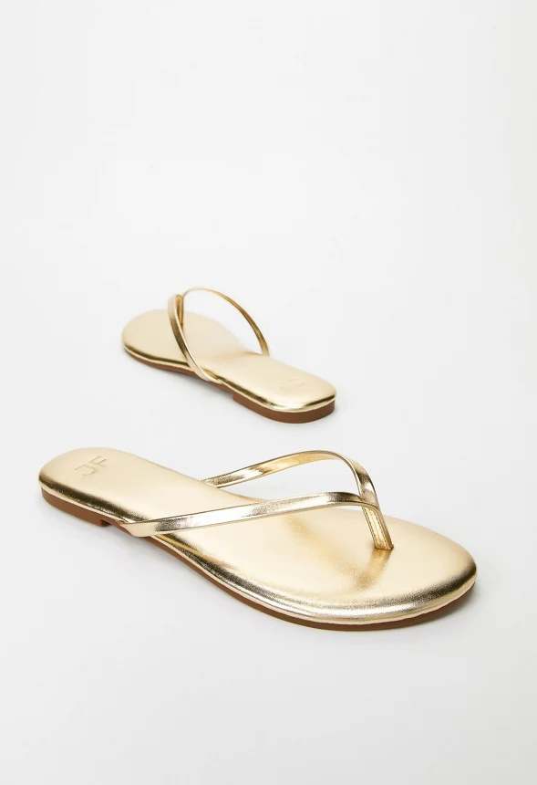 Layla Flat Thong Sandal - Image 6