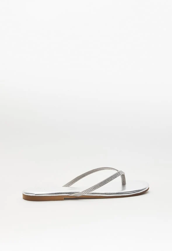 Layla Flat Thong Sandal - Image 5