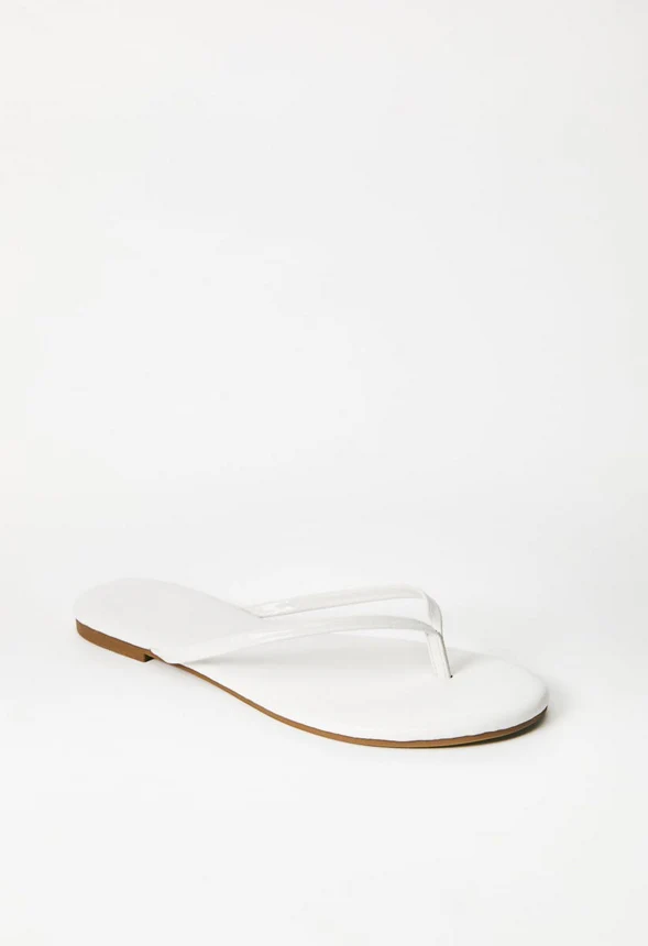 Layla Flat Thong Sandal - Image 6