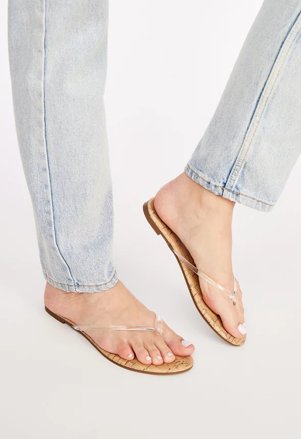 Layla Flat Thong Sandal - Image 8