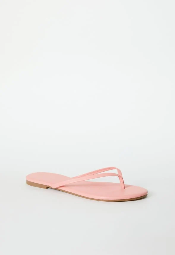Layla Flat Thong Sandal - Image 3