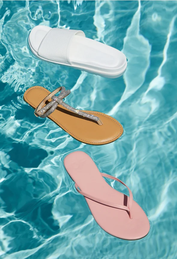 Layla Flat Thong Sandal - Image 7