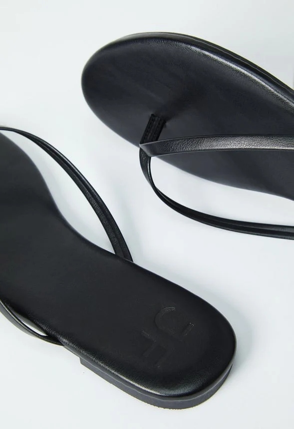 Layla Flat Thong Sandal - Image 6
