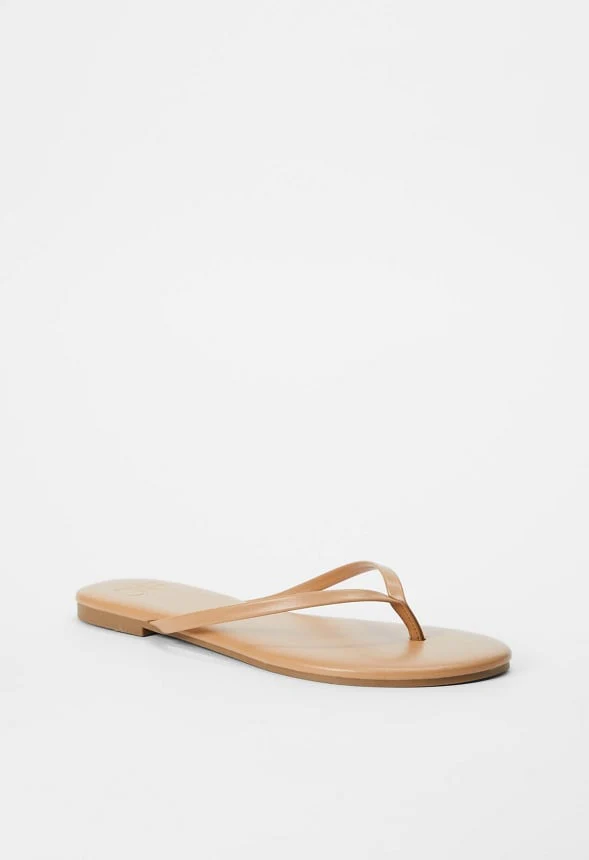 Layla Flat Thong Sandal - Image 3