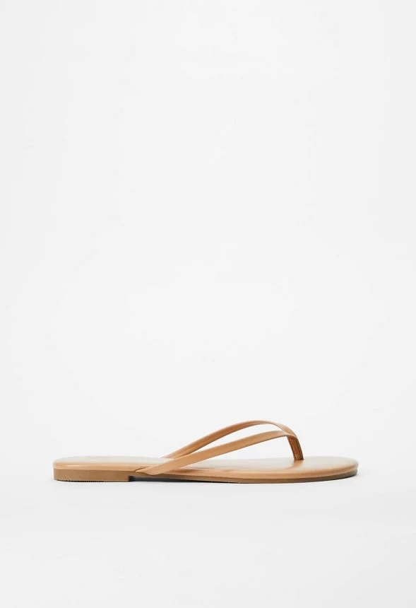 Layla Flat Thong Sandal - Image 4
