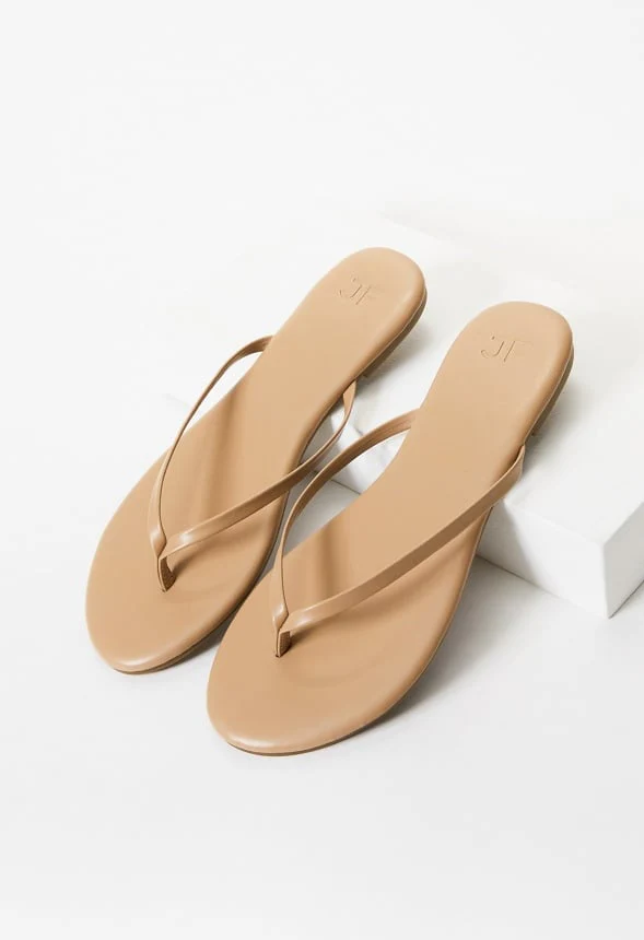 Layla Flat Thong Sandal - Image 9