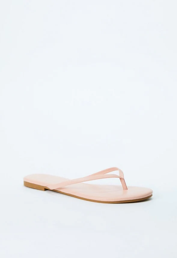 Layla Flat Thong Sandal - Image 3