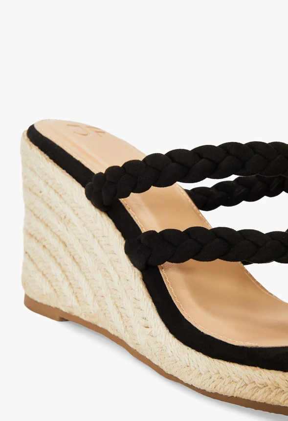 Leah Espadrille Wedge Sandal - Image 4