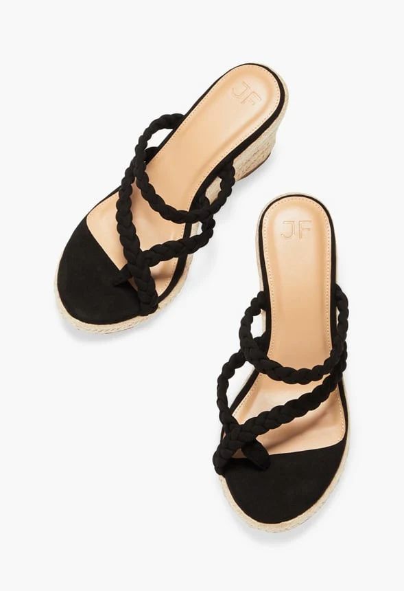 Leah Espadrille Wedge Sandal - Image 6