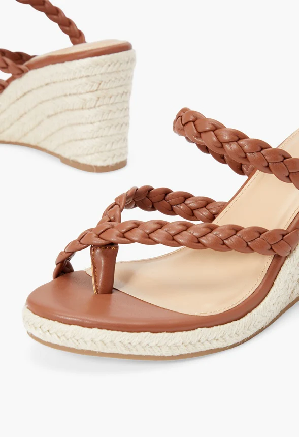 Leah Espadrille Wedge Sandal - Image 4