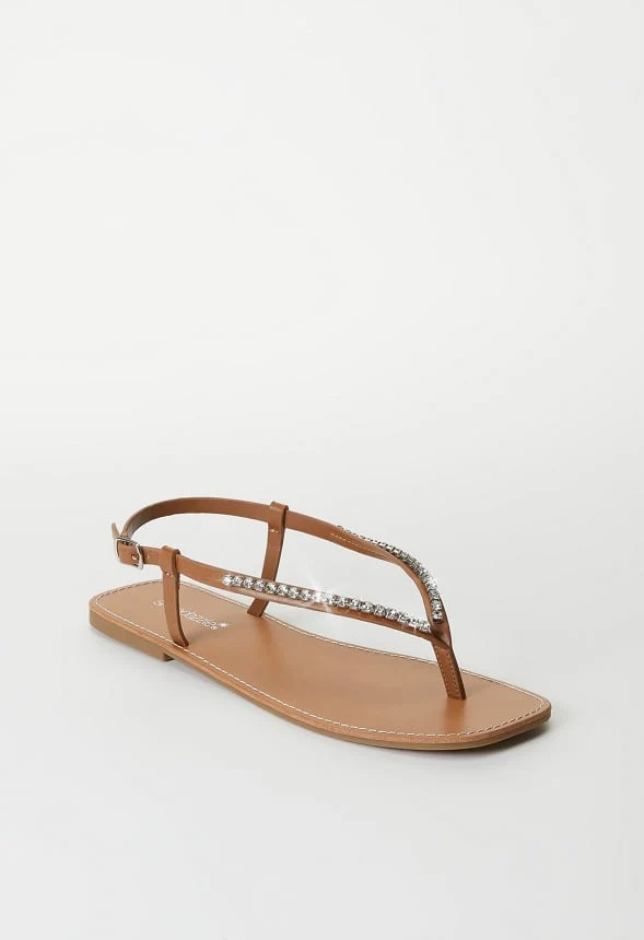 Leah Flat Thong Sandal - Image 3