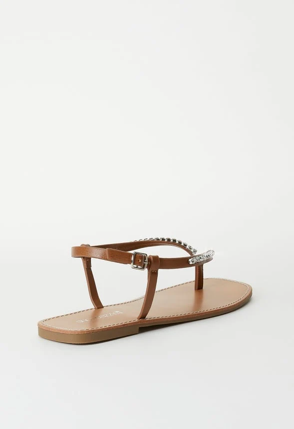 Leah Flat Thong Sandal - Image 4