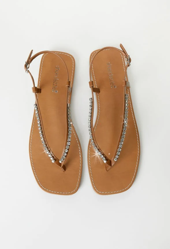 Leah Flat Thong Sandal - Image 5