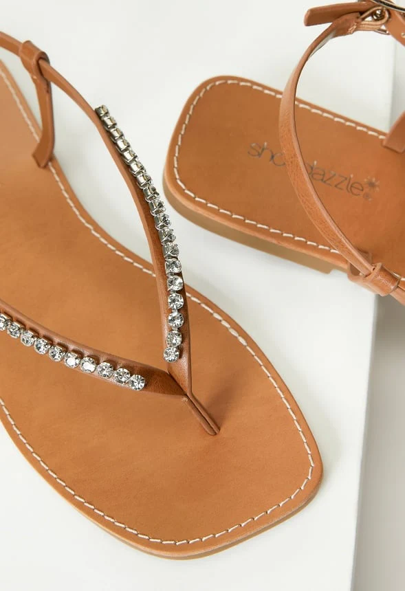 Leah Flat Thong Sandal - Image 7
