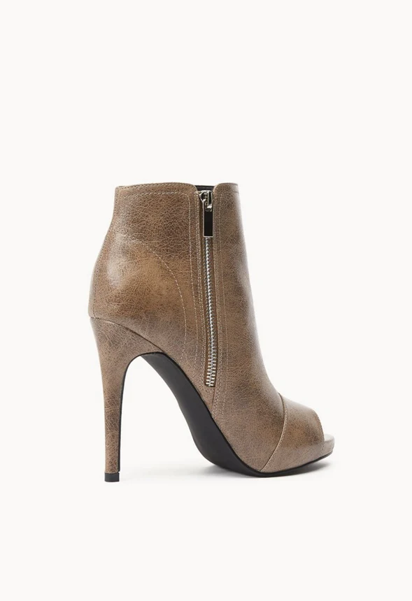 Leah Peep Toe Bootie - Image 5