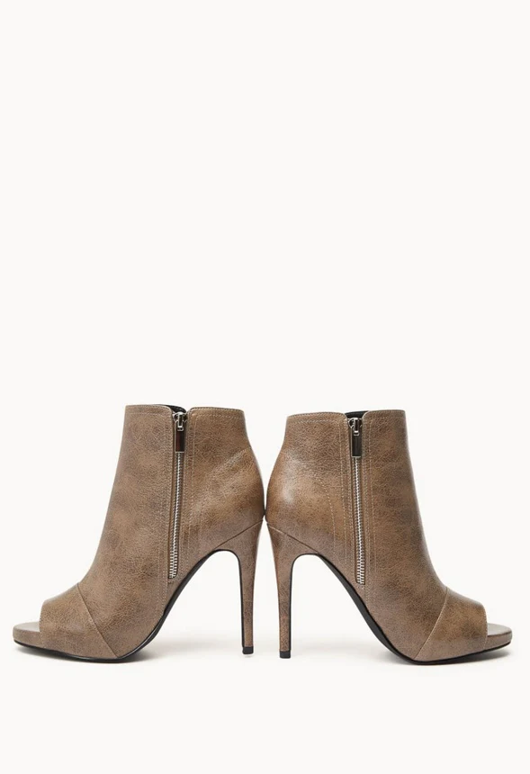 Leah Peep Toe Bootie - Image 6