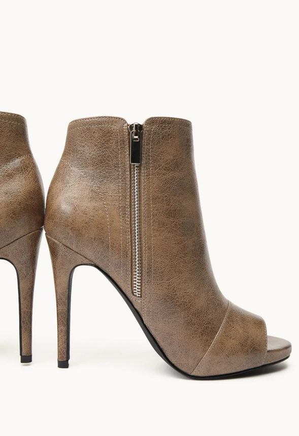 Leah Peep Toe Bootie - Image 7