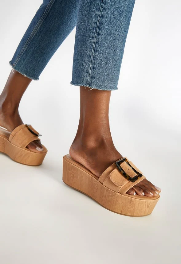 Leonora Platform Slide Sandal - Image 2