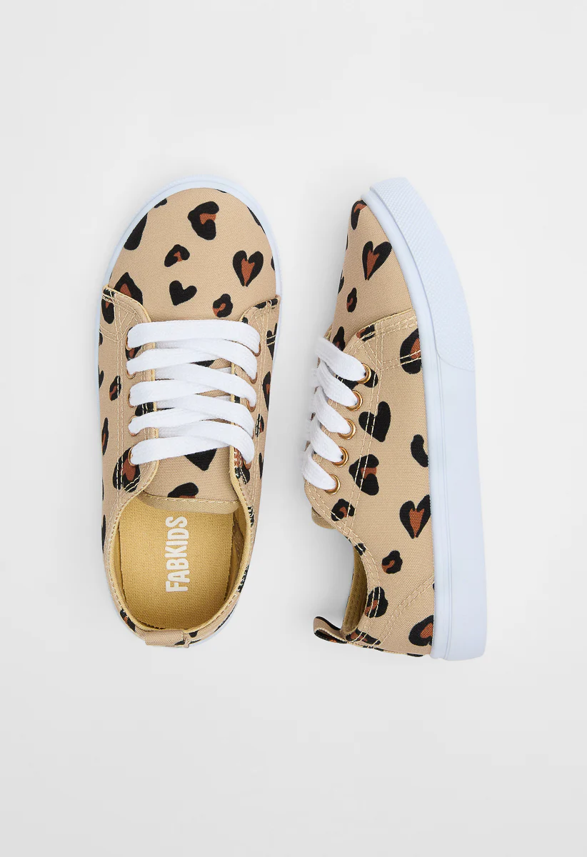 Leopard Heart Sneaker - Image 2