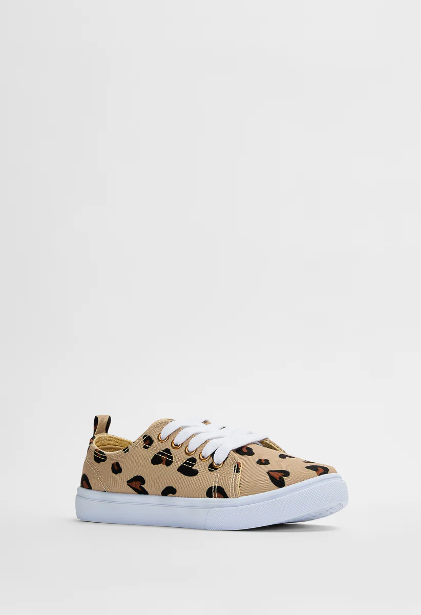 Leopard Heart Sneaker - Image 3