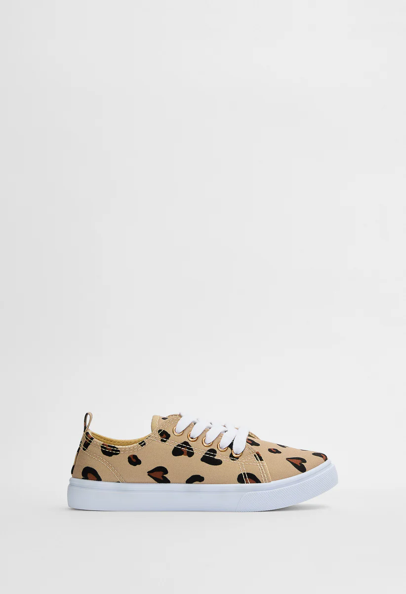 Leopard Heart Sneaker - Image 4