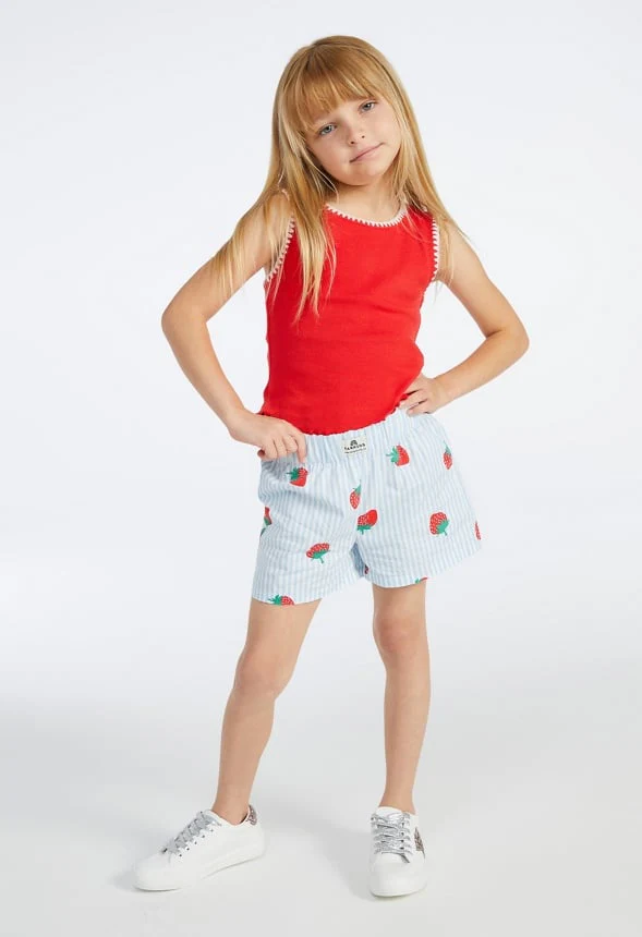 Lettuce Hem Cropped Tank - Image 3