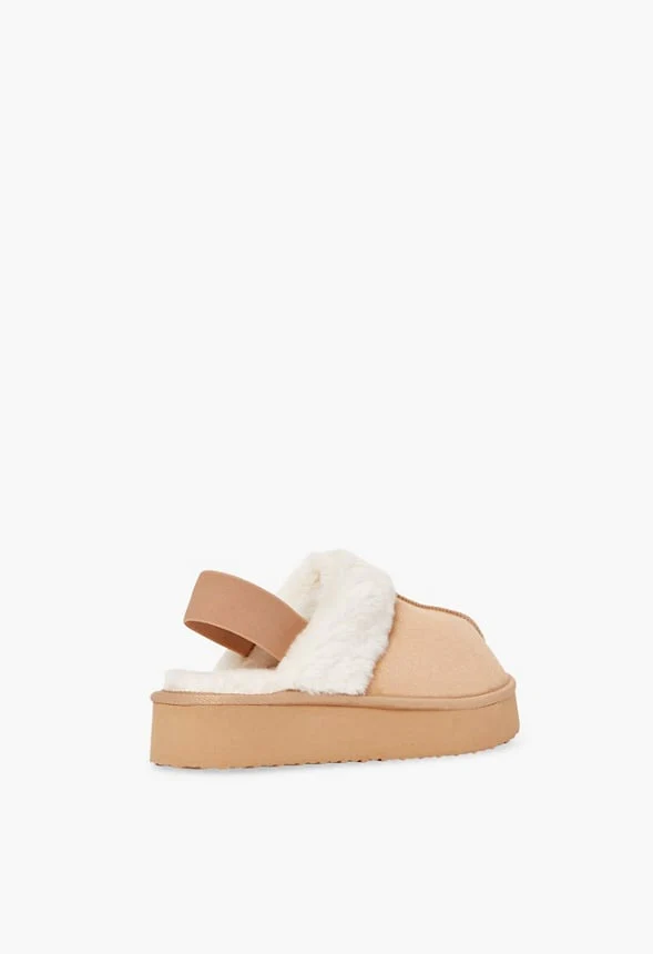 Levaine Sling-Back Sherpa Slipper - Image 3