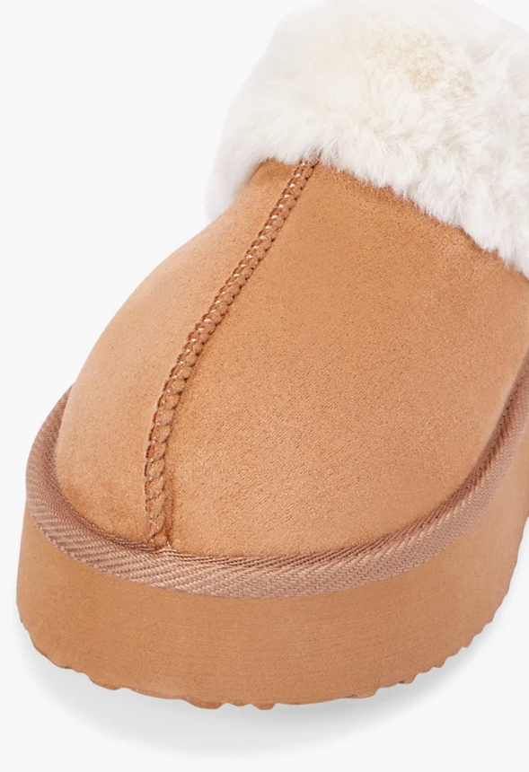 Levaine Sling-Back Sherpa Slipper - Image 4