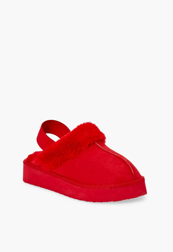 Levaine Sling-Back Sherpa Slipper - Image 2