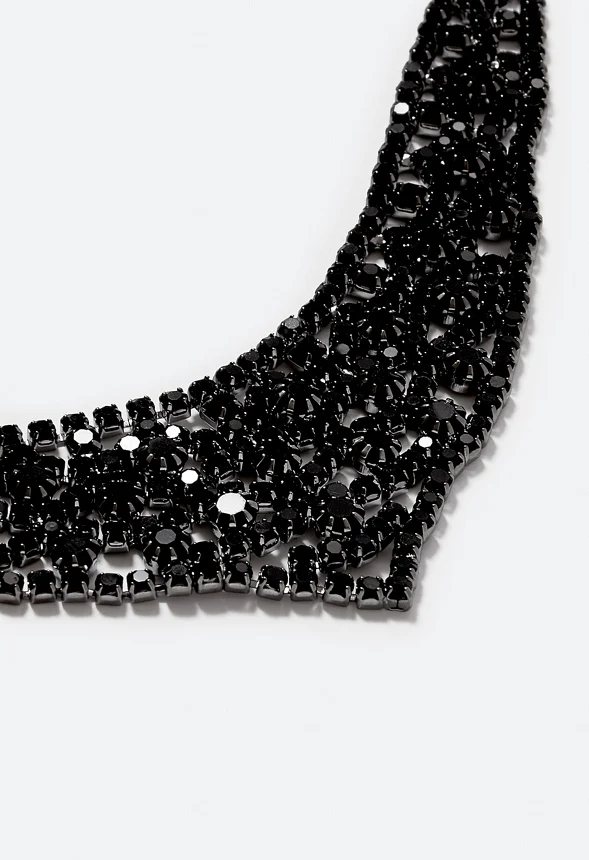 Lexie Ornate Glass Stones Necklace - Image 3