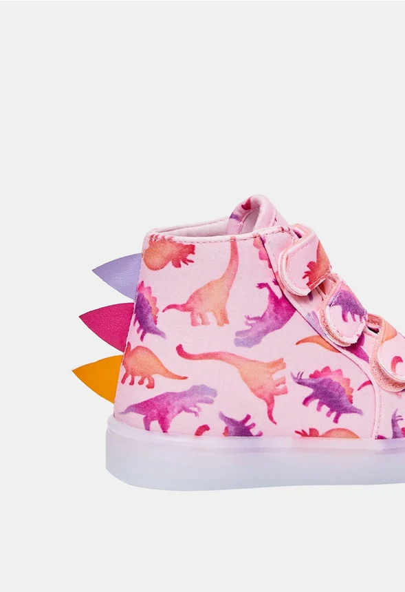 Light Up Dino Spike High Top Sneaker - Image 6