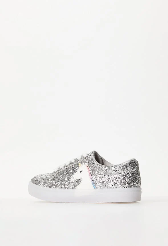 Light Up Lace Up Unicorn Sneaker - Image 4