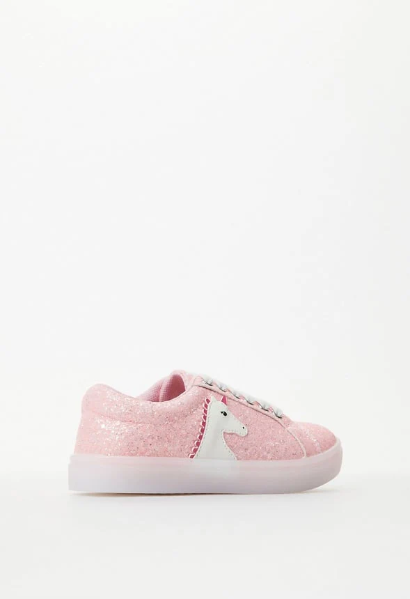 Light Up Lace Up Unicorn Sneaker - Image 4