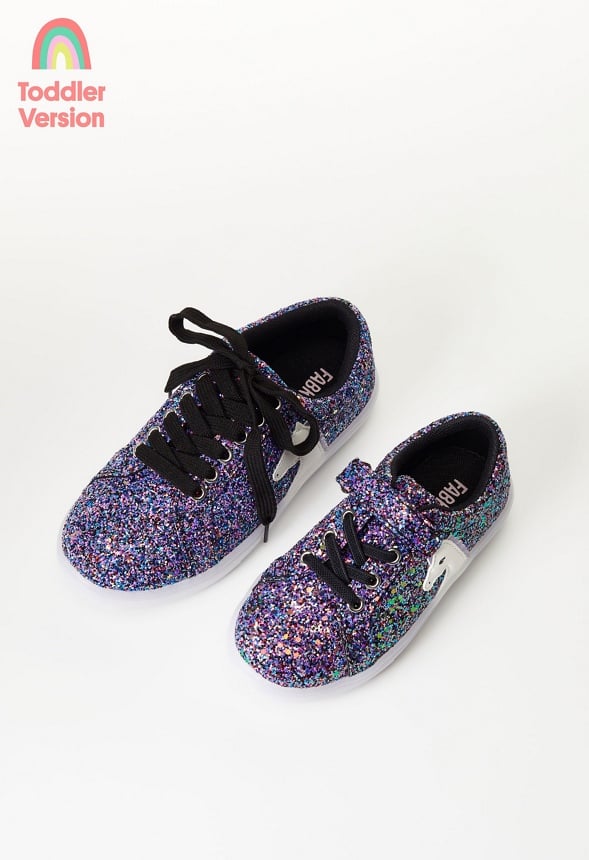 Light Up Lace Up Unicorn Sneaker - Image 5