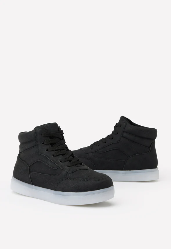 Light Up Pieced High Top Sneaker - Image 2