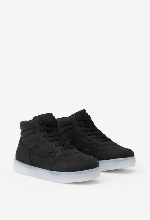 Light Up Pieced High Top Sneaker - Image 4