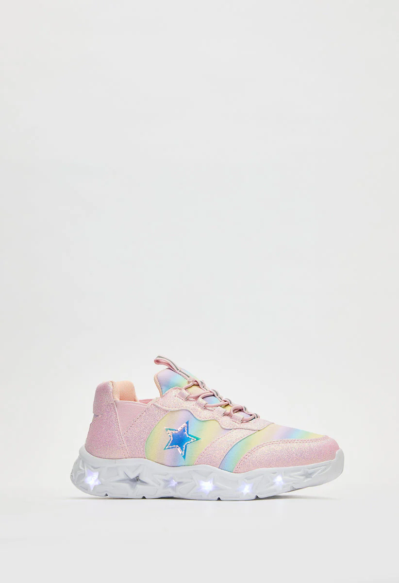 Light Up Star Slip On Sneaker - Image 4