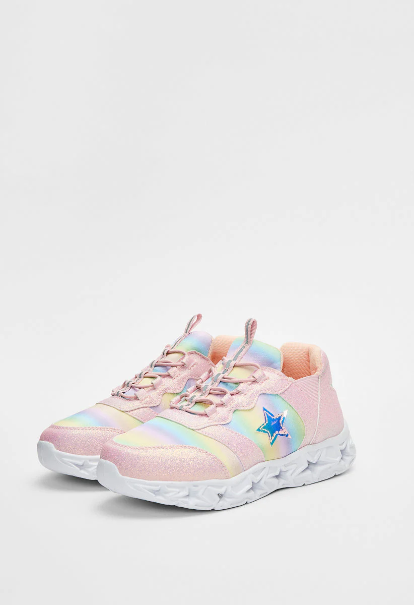 Light Up Star Slip On Sneaker - Image 7
