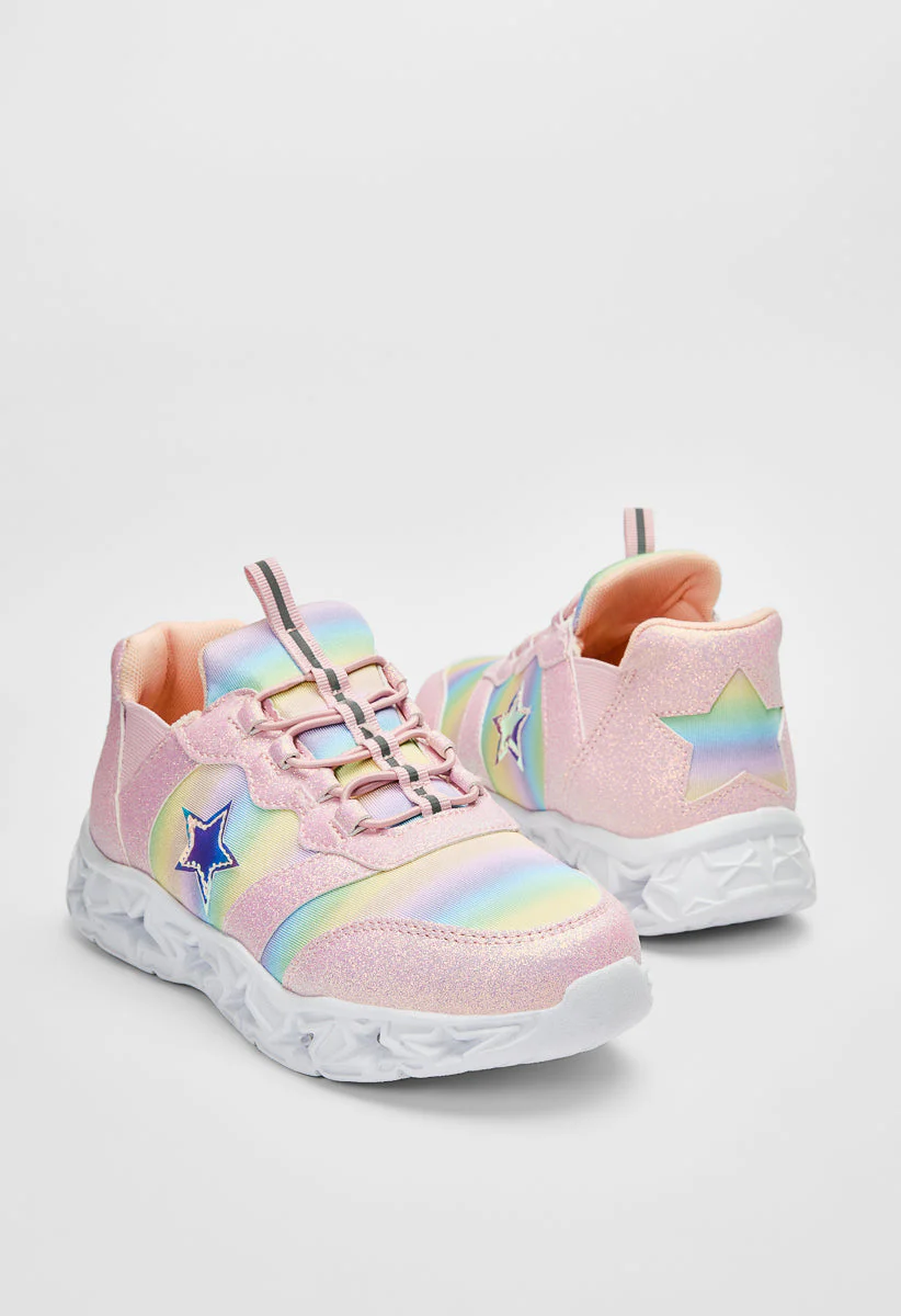 Light Up Star Slip On Sneaker - Image 8