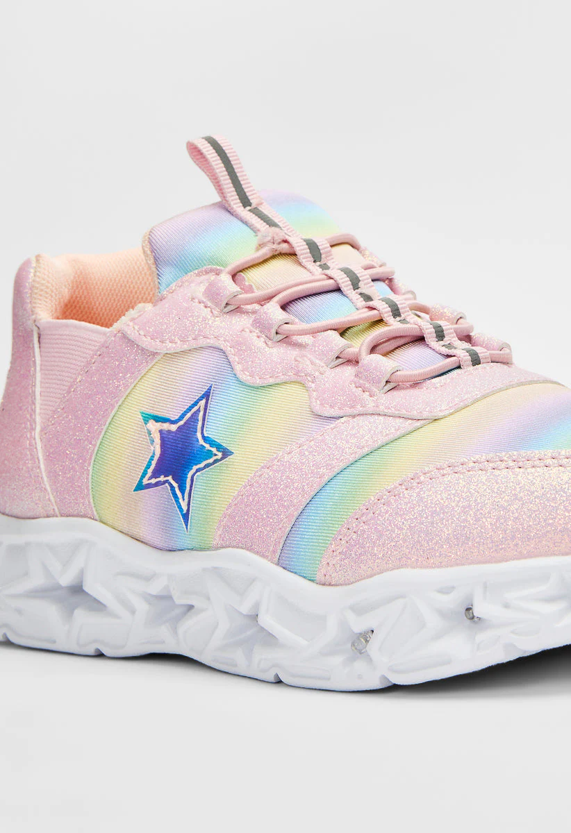 Light Up Star Slip On Sneaker - Image 9