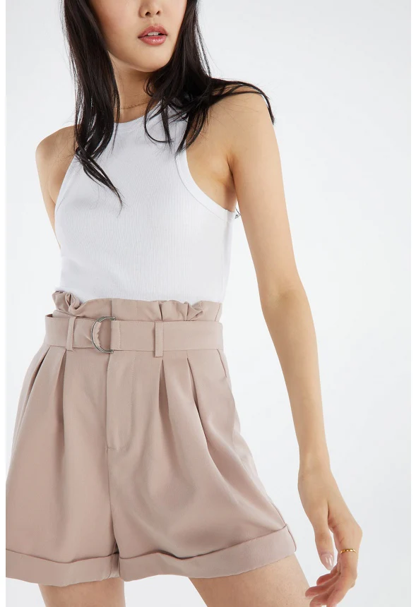 Lightweight Paperbag Shorts - Image 4