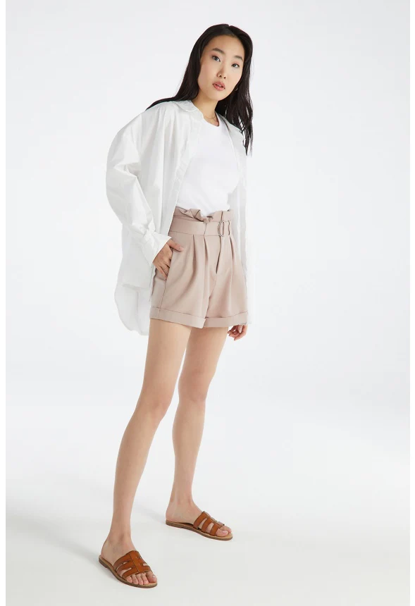 Lightweight Paperbag Shorts - Image 5
