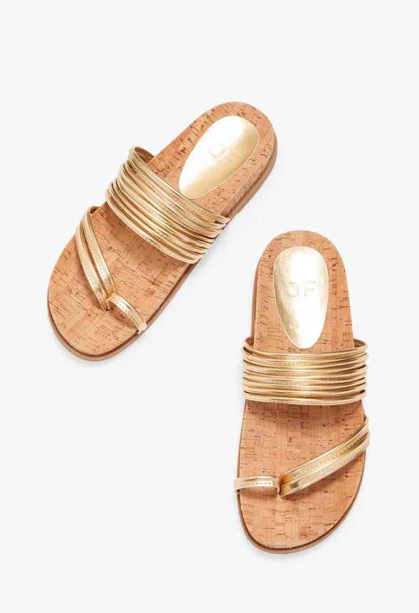 Liko Banded Flat Sandal - Image 2