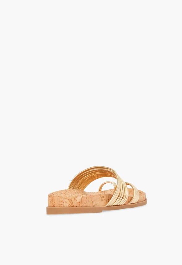 Liko Banded Flat Sandal - Image 3